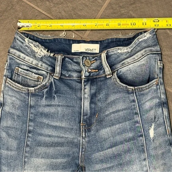 VERVET Flare Multifinish Jeans 24” Waist - Picture 2 of 6